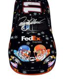 Signed Denny Hamlin #11 Christmas edition 1/24 diecast including COA, highlighting crisp decals, bright holiday artwork, and limited production of 1,020 units. A standout collectible that also makes a great gift for fans. We are always here to help.