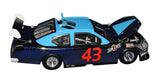 Collectible signed 2008 Richard Petty #43 Burnside's DeSoto Plymouth Race Fans Only Chrome Car 1/24 scale NASCAR diecast with authentic autograph, dazzling chrome finish, donor box, and detailed craftsmanship. A standout addition to any motorsports memorabilia or diecast collection.