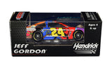 Collectible 2014 Jeff Gordon #24 Children’s Foundation Hendrick Motorsports Action NASCAR diecast in 1/64 scale, personally signed by Jeff Gordon and accompanied by a COA. This unique autographed race car makes a great gift for #24 fans, Hendrick Motorsports enthusiasts, NASCAR autograph collectors, and Jeff Gordon racing memorabilia collectors.