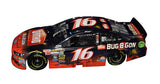 Rare signed Greg Biffle Color Chrome diecast showcasing the #16 Ortho Bug B Gon paint scheme, reflective premium finish, authentic autograph, and exceptional collector appeal due to its extremely limited production run.