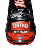 Collectible Greg Biffle autographed NASCAR diecast featuring detailed Lionel craftsmanship, vibrant Ortho Bug B Gon graphics, premium Color Chrome appearance, and included Certificate of Authenticity for serious collectors.