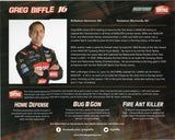 Signed Greg Biffle 2015 #16 Roush-Fenway Racing NASCAR 8x10 photo showcasing the veteran driver in a classic team design. The larger format enhances display presence, making it perfect for home, office, or memorabilia rooms. A great gift option for collectors and fans of NASCAR racing history.