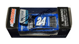 Jeff Gordon signed 2015 #24 Panasonic Toughbook NASCAR diecast car in 1/64 scale by Action, featuring a special design from his final full-time season with Hendrick Motorsports. This autographed collectible includes a COA and makes a great gift for #24 fans, Gordon enthusiasts, and NASCAR memorabilia collectors.