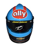 AUTOGRAPHED 2020 Jimmie Johnson #48 Ally Racing DARLINGTON THROWBACK (Earnhardt Tribute) 7X CHAMPION Troy Lee Designs Final Season Rare Signed NASCAR Replica Mini Helmet with COA