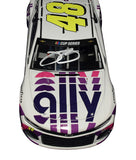 Premium autographed 2020 Jimmie Johnson #48 Ally Racing White Car Hendrick Motorsports Lionel 1/24 scale diecast commemorating the legendary driver's final full-time NASCAR Cup Series season. Includes a Certificate of Authenticity and is individually numbered #1349 of only 1,704 produced.