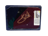 Displayed autographed Kevin Harvick #4 National Forest Foundation race-used NASCAR sheet metal from the 2020 Daytona Road Course event. Housed inside a protective plastic toploader, this trading-card-size collectible makes a great gift for Kevin Harvick fans, Daytona enthusiasts, and racing memorabilia collectors.