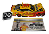 High-quality Lionel 1/24 scale 2021 Joey Logano #22 Bristol Dirt Win diecast including COA, showcasing race-accurate dirt detailing, Logano’s autograph, and championship-level craftsmanship. Ideal for NASCAR collectors and makes a great gift. We are always here to help with any questions.