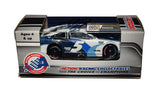 Autographed 2021 Kyle Larson #5 MetroTech Charlotte Win Raced Version 1/64 scale NASCAR diecast car recreating his victorious Hendrick Motorsports Chevrolet from the Coca-Cola 600. Hand-signed by Kyle Larson and accompanied by a COA, this collectible celebrates a historic victory during Larson’s championship-winning Cup Series season.