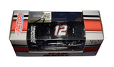 Signed Ryan Blaney #12 Advance Auto Parts 2021 Team Penske NASCAR diecast car in collectible 1/64 scale. Featuring the recognizable Advance Auto Parts paint scheme, Ryan Blaney’s autograph, and an included COA, this miniature race car is ideal for collectors of Blaney memorabilia, Penske racing items, and signed NASCAR diecast.