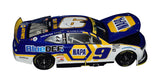 Limited edition Chase Elliott signed NAPA BlueDEF Camaro diecast highlighting premium 1/24 scale detailing, authentic driver autograph, rare 504-piece production run, and exceptional display value for NASCAR memorabilia collectors.