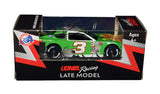 Collectible 2022 Dale Earnhardt Jr. #3 Sun Drop North Wilkesboro Late Model Raced Version Action diecast car in 1/64 scale, personally signed by Dale Jr. and accompanied by a COA. This autographed racing collectible makes a great gift for Junior Nation supporters, North Wilkesboro fans, and motorsports memorabilia collectors.