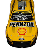 Signed Joey Logano 2022 Champion diecast with COA, showcasing the Pennzoil #22 scheme, season-defining details, and high-quality finish. Produced in a limited run, this collectible makes a great gift for racing fans. We are always here to help with any questions.