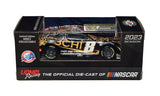 Signed Kyle Busch #8 2023 World Wide Technology Raceway Gateway Win NASCAR diecast produced by Lionel in 1/64 scale. This raced-version collectible recreates Busch’s winning Richard Childress Racing car with race-used appearance details and includes his autograph and a COA, making it an exciting piece for Rowdy fans.