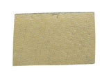 Race-used composite sheet metal from AJ Allmendinger’s 2024 #16 Campers Inn RV NASCAR Xfinity Series car. This signed motorsports collectible measures roughly the size of a standard trading card, includes a certificate of authenticity, and fits inside a plastic toploader for protection and display.