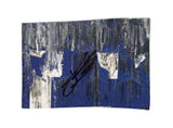 Autographed 2024 Shane van Gisbergen #97 SafetyCulture race-used composite NASCAR sheet metal from his Kansas crash car. This signed collectible is roughly the size of a standard trading card, fits inside a plastic toploader for protection and display, and includes a certificate of authenticity.