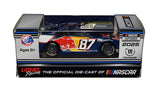 Collectible 2025 Connor Zilisch autographed #87 Red Bull rookie NASCAR diecast car by Lionel in 1/64 scale. This eye-catching miniature Chevrolet features Zilisch’s signature and includes a COA, making it a great gift for NASCAR enthusiasts and collectors of Connor Zilisch, Red Bull, and rising-star racing memorabilia.