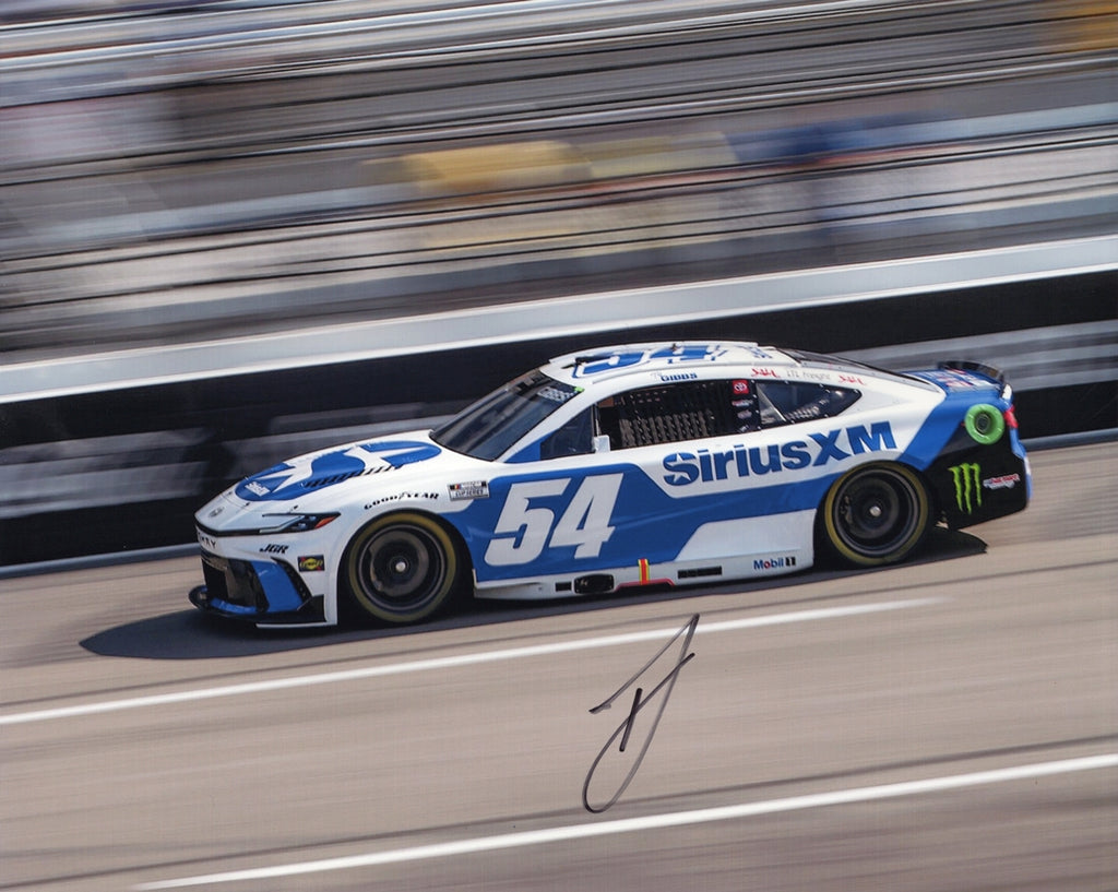 Ty Gibbs Signed 2025 #54 SiriusXM Toyota Joe Gibbs Racing 8x10 Photo ...