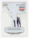 An exciting addition to a Hendrick Motorsports collection, this Alex Bowman signed 2023 Panini Chronicles Magnitude Racing NASCAR card features his autograph and distinctive Magnitude design. Complete with a Certificate of Authenticity, this collectible makes a great gift for Alex Bowman fans and collectors of NASCAR driver autographs.