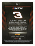 Celebrate Austin Dillon's NASCAR racing legacy with this signed 2023 Panini Chronicles Torque Racing trading card. Featuring the autograph of the former Truck Series and Xfinity Series champion, this collectible includes a Certificate of Authenticity and makes a great gift for No. 3 Chevrolet fans and racing memorabilia collectors.