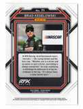 An autographed Brad Keselowski 2023 Panini Prizm Racing NASCAR trading card honoring the accomplished Cup Series and Xfinity Series champion. Featuring Keselowski's signature and an accompanying Certificate of Authenticity, this collectible makes a great gift for RFK Racing supporters, Brad Keselowski fans, and NASCAR racing memorabilia collectors.