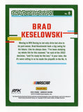 An autographed Brad Keselowski 2024 Donruss Optic Racing NASCAR trading card honoring the accomplished Cup Series and Xfinity Series champion. Featuring Keselowski's signature and an accompanying Certificate of Authenticity, this collectible makes a great gift for RFK Racing supporters, Brad Keselowski fans, and NASCAR racing memorabilia collectors.