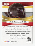 A signed Dale Earnhardt Jr. 2005 Press Pass Premium Racing Contender trading card honoring the two-time Daytona 500 champion and longtime NASCAR fan favorite. Featuring Earnhardt Jr.'s autograph and an accompanying Certificate of Authenticity, this vintage collectible makes a great gift for NASCAR enthusiasts and racing memorabilia collectors.