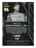 A signed Dale Earnhardt Jr. 2016 Panini Torque Racing Special Paint insert trading card highlighting unique NASCAR race car styling and serial numbering 37 of 99. Featuring Earnhardt Jr.'s autograph and an accompanying Certificate of Authenticity, this collectible makes a great gift for NASCAR enthusiasts and racing memorabilia collectors.