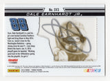 Collectible 2016 Torque Racing Superstar Vision insert signed by Dale Earnhardt Jr., featuring individual serial numbering 127 of 149. Accompanied by a Certificate of Authenticity, this NASCAR trading card commemorates the celebrated No. 88 Chevrolet driver, two-time Xfinity Series champion, and 15-time NASCAR Most Popular Driver.