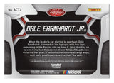 A signed Dale Earnhardt Jr. 2018 Panini Certified Racing All-Certified Team insert trading card, individually numbered 120 of 199. Featuring Earnhardt Jr.'s autograph and an accompanying Certificate of Authenticity, this collectible honors the 15-time NASCAR Most Popular Driver and makes a great gift for NASCAR enthusiasts and memorabilia collectors.