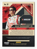 A signed Dale Earnhardt Jr. 2021 Panini Chronicles Racing Gold Standard insert trading card, individually numbered 082 of 199. Featuring Earnhardt Jr.'s autograph, distinctive Gold Standard styling, and an accompanying Certificate of Authenticity, this collectible makes a great gift for NASCAR enthusiasts and collectors of numbered racing memorabilia.