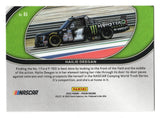 Detailed view of the Hailie Deegan signed 2022 Panini Prizm Racing Rides NASCAR trading card showcasing the collectible design celebrating her racing career. This autographed Panini Prizm collectible comes with a Certificate of Authenticity and makes a great gift for NASCAR enthusiasts, Hailie Deegan fans, and collectors of signed motorsports memorabilia.