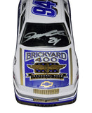 Collectible Jeff Gordon autographed 1994 Brickyard 400 diecast showcasing Racing Champions craftsmanship, authentic driver signature, historical significance tied to a landmark NASCAR victory, and included Certificate of Authenticity.