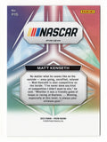 A championship legacy captured in a collectible trading card, this signed Matt Kenseth 2023 Panini Prizm Racing Prizmatic insert celebrates the two-time Daytona 500 winner. Its distinctive Prizmatic design and Kenseth autograph make it a memorable NASCAR collectible, complete with a Certificate of Authenticity and ideal for racing fans.