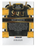 Matt Kenseth's signature adds a personal touch to this 2024 Panini Select Racing Grandstand NASCAR trading card. Honoring the legendary driver and his remarkable racing career, this autographed collectible includes a Certificate of Authenticity and makes a great gift for Kenseth supporters and enthusiasts of signed NASCAR trading cards.