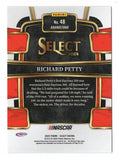 NASCAR history comes alive with this signed Richard Petty 2024 Panini Select Racing Grandstand trading card. Honoring the iconic #43 driver known as The King, this autographed collectible features the distinctive Grandstand design, includes a Certificate of Authenticity, and makes a great gift for Petty fans and racing enthusiasts.