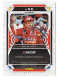Bill Elliott 2022 Panini Prizm Racing FLASHBACK RED WHITE BLUE PRIZM AUTOGRAPH Rare Insert Signed NASCAR Collectible Trading Card #10/25