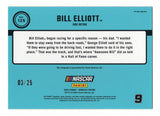 Signed Bill Elliott 2024 Donruss Optic Pandora Autograph NASCAR card, featuring a vibrant McDonald's Team #94 design. With only 25 cards in existence, this limited-edition piece is a perfect addition to any NASCAR fan’s collection. Comes with a lifetime authenticity guarantee and makes a great gift for racing enthusiasts.