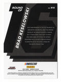 Keselowski CRACKED ICE PARALLEL Collectible Card - A rare numbered gem immortalizing Brad Keselowski's racing prowess.