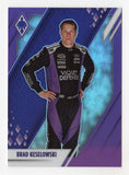 Brad Keselowski 2022 Panini Chronicles Phoenix Racing PURPLE PRIZM Card - Limited to 25, a rare Color Match insert celebrating Keselowski's legacy.