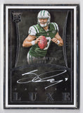 BRYCE PETTY 2015 Panini Luxe Football ROOKIE AUTOGRAPH (New York Jets) Rare Silver Metal Frame Signed NFL Collectible Trading Card #05/10
