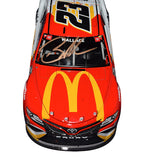 AUTOGRAPHED 2021 Bubba Wallace 2021 McDonald's Racing TALLADEGA RACE WIN (1st Career Victory) Raced Version 23XI Racing Signed Lionel 1/24 Scale Collectible NASCAR Diecast Car with COA