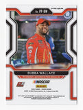 Bubba Wallace 2022 Panini Prizm Racing RAINBOW PRIZM AUTOGRAPH (Patented Penmanship) Rare Signed NASCAR Collectible Insert Trading Card #01/24