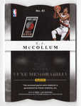 Limited Edition Basketball Collectible Card - Only 99 Made