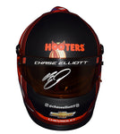 Own a piece of history with this autographed Chase Elliott #9 Hooters Racing Mini Helmet. It symbolizes excellence in NASCAR and makes for a unique and cherished gift for racing enthusiasts.