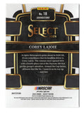 Limited edition Corey LaJoie 2024 Panini Select Racing Tie Dye Prizm Insert #01/25 card. With only 25 made, this rare and vibrant NASCAR collectible is a standout piece for any racing fan’s collection. Perfect gift for NASCAR enthusiasts.
