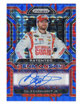 Dale Earnhardt Jr. 2022 Panini Prizm Racing REACTIVE BLUE AUTOGRAPH (Patented Penmanship) Signed NASCAR Collectible Insert Trading Card #23/30 (Only 30 Made!)