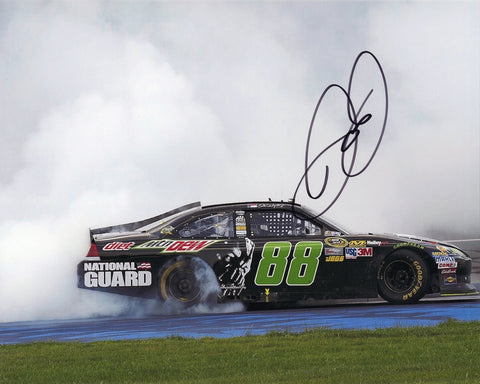 AUTOGRAPHED 2012 Dale Earnhardt Jr. #88 Batman Dark Knight MICHIGAN RACE WIN (Victory Burnout) Signed 8X10 Inch Picture NASCAR Glossy Photo with COA