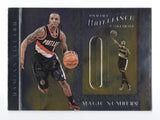 Damian Lillard 2012-13 Panini Brilliance MAGIC NUMBERS RC Card