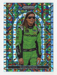 Danica Patrick 2022 Panini Prizm Racing STAINED GLASS PRIZM Card - Limited edition collectible showcasing the racing prowess of Danica Patrick.