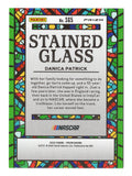 Danica Patrick STAINED GLASS PRIZM Card - A must-have for NASCAR fans, featuring the iconic Danica Patrick in a stunning Stained Glass Prizm design.
